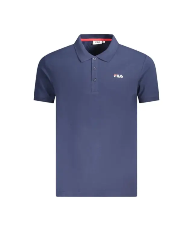Fila - Ανδρικό Polo T-shirt Slim Fit FAM0717-50004 Μπλε Σκούρο