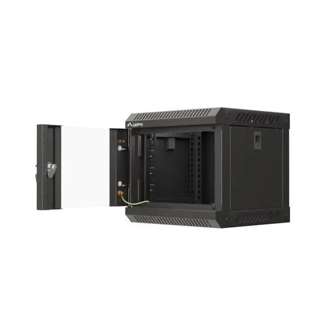 Lanberg Καμπίνα Rack 10" 4U 300x300 Black (Flat Pack) (WF11-3304-10B) 2