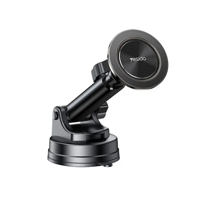 Yesido® Magsafe Βάση Αυτοκινήτου με Βεντούζα-Black.