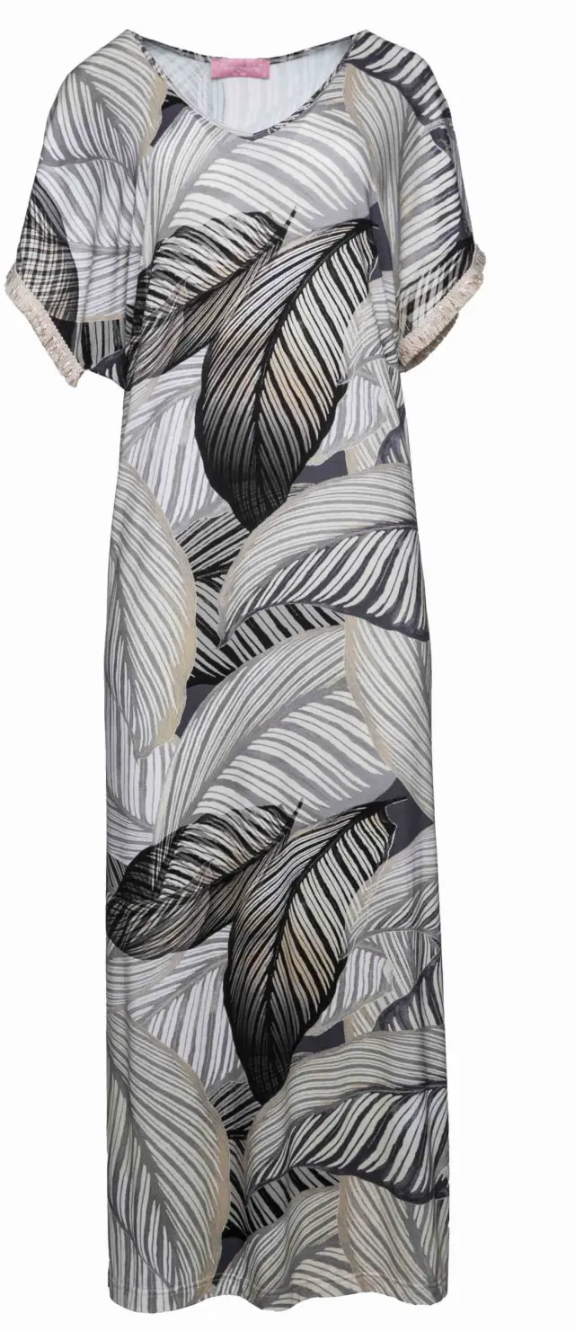 S637 - Oil Green - BEACHDRESS HAVANERA LONG - S 3