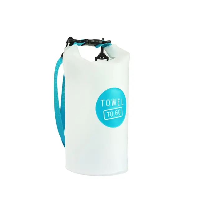 Towel To Go Roll N Go Αδιάβροχη Τσάντα Μεταφοράς Blue