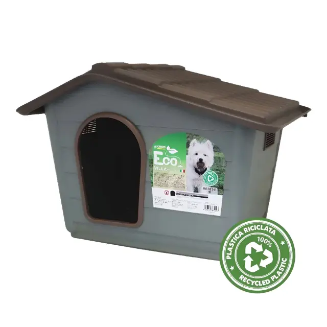 MP Bergamo Cuccia Sprint Eco Large Σπιτάκι για Σκύλους (99x70x75 cm) 75x99x70cm Μονόχρωμο - L
