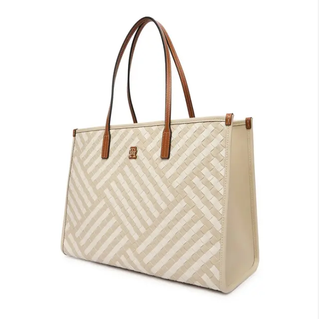 Γυναικεία Τσάντα Ώμου Tommy Hilfiger AW0AW18394-0F4 Μπεζ Μπεζ - One Size 2