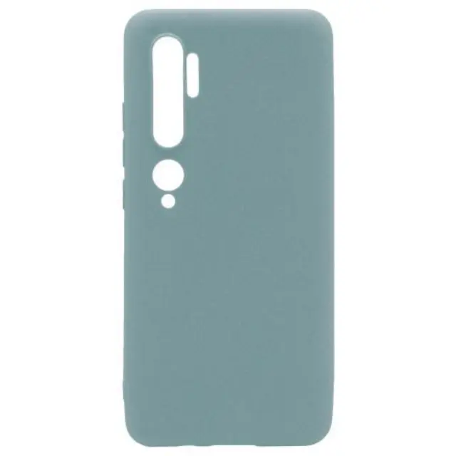Θήκη Soft TPU inos Xiaomi Mi Note 10/ Mi Note 10 Pro S-Cover Πετρόλ N52331