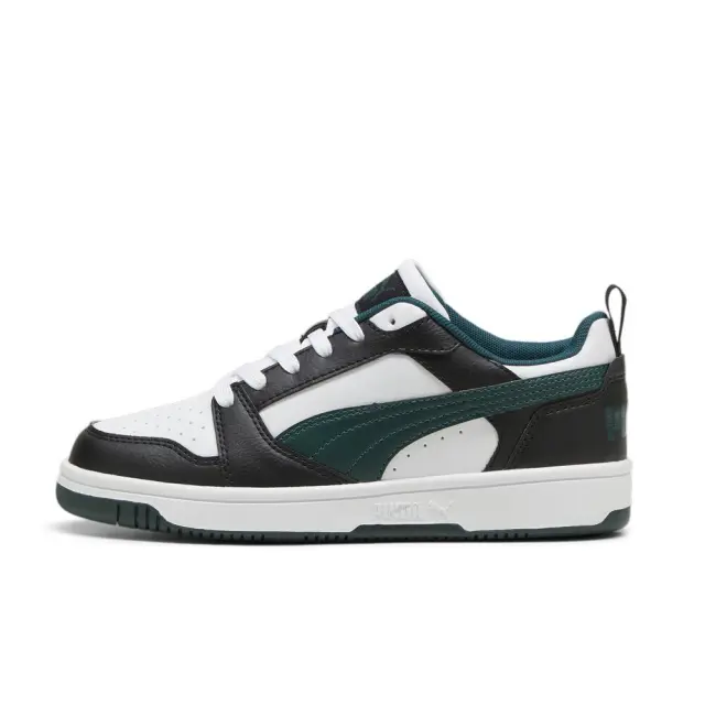 Puma Rebound V6 Lo Jr (393833-15) - Μαύρο-Πράσινο - 37.5