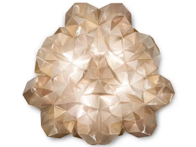 Drusa Ceiling Wall Velvet Φωτιστικό Οροφής και Τοίχου Ø60 Χρυσό 2
