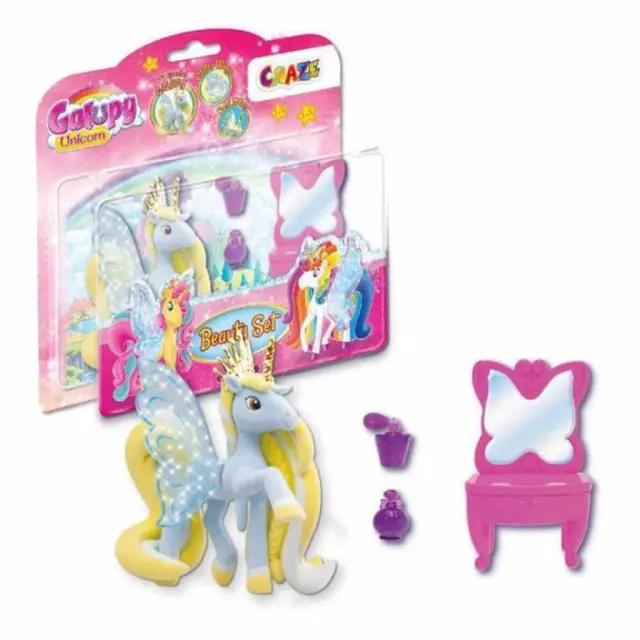 Beauty Set με φιγούρα και αξεσουάρ Unicorn / CRZ42137 (CRAZE)