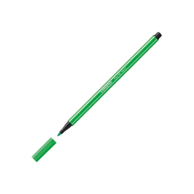 Stabilo 68 Μαρκαδόρος Σχεδίου Πράσινο Fluo (68/033)