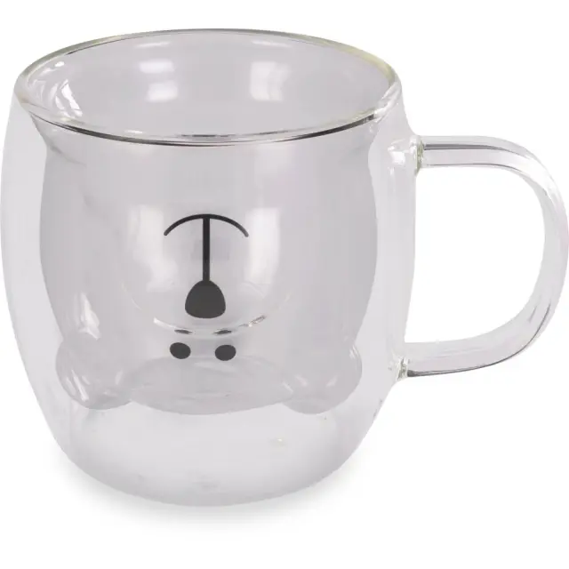 Σετ Ποτήρια VASO Lamart LT9125 Γυάλινα με Διπλό Τοίχωμα 250ml Διάφανα 2 Τεμ
