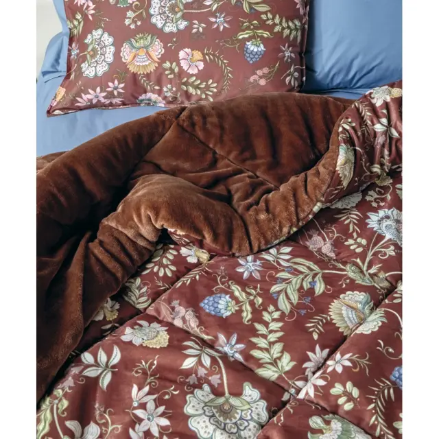 Κουβερτοπάπλωμα King Size Kentia Cortney Terracotta-Green-Blue-Pink 260x240 2