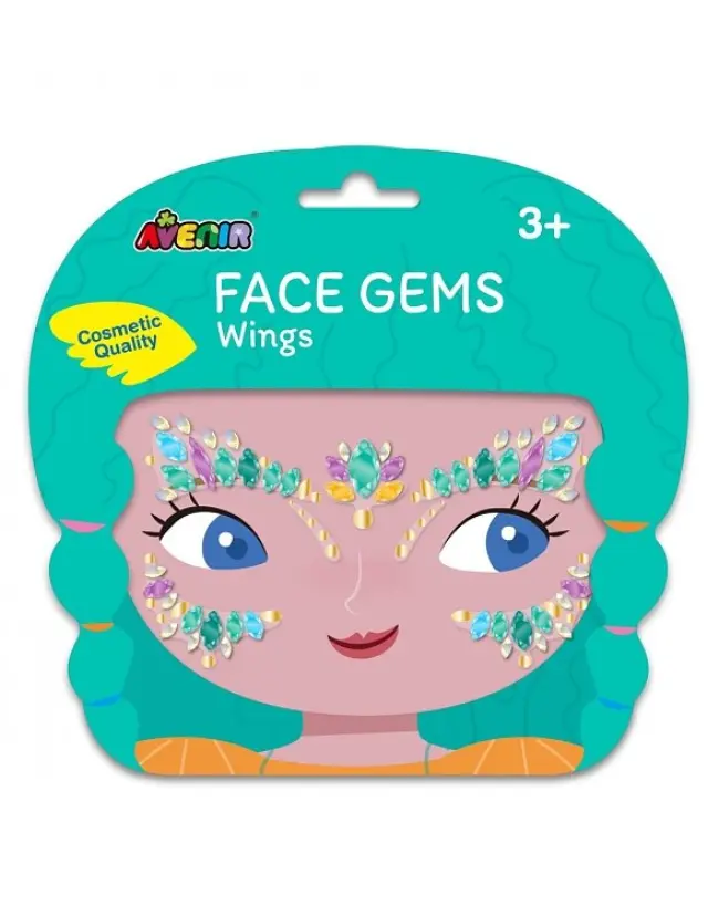Avenir Face Gems Φτερά ΠΟΛΥΧΡΩΜΟ - One Size
