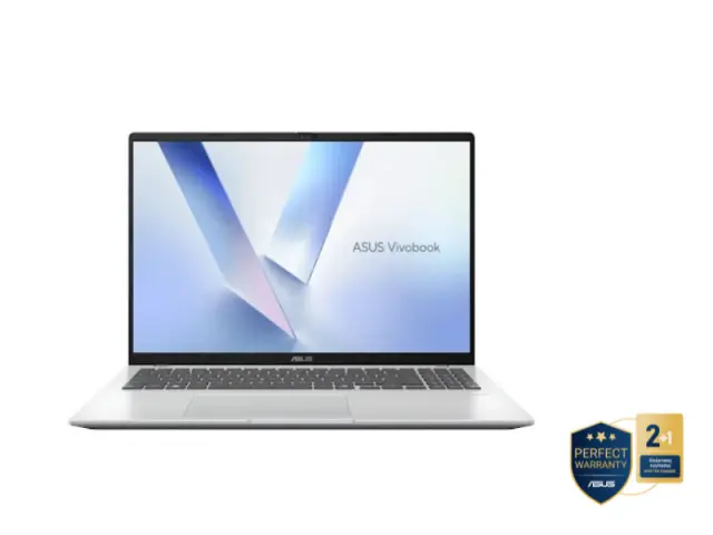 ASUS Laptop Vivobook 16 X1607CA-MB174W 16'' Ultra 5 225H 16GB 512GB SSD Windows 11 Home - 2Y Warranty 16'' (90NB15A2-M00NP0)