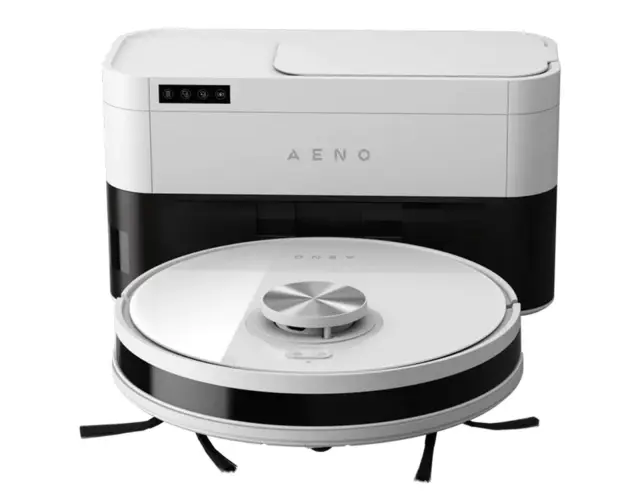 Ηλεκτρική Σκούπα Ρομπότ Aeno RC6S για σκούπισμα και σφουγγάρισμα, με επαναφορτιζόμενη μπαταρία 3200mAh και Καθαριότητα χωρίς συντήρηση για έως και 2 μήνες ARC0006S 3