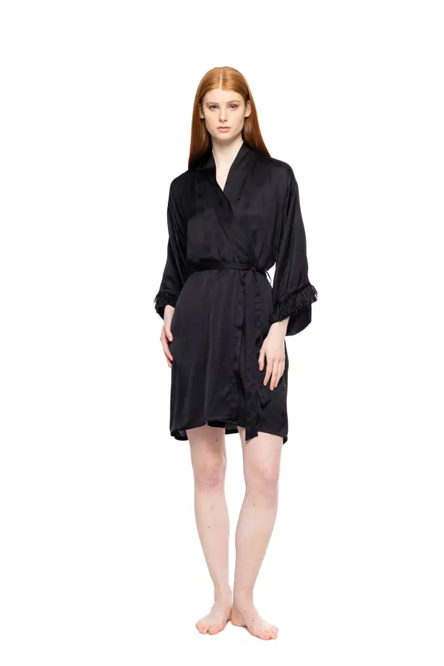 W1822 - Black - ROBE PURE CHIC - S