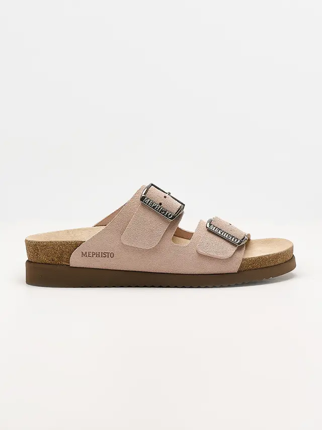 Mephisto Πέδιλα Γυναικείο δέρμα Nubuck Μπεζ MEP/HESTER L/SAND 3
