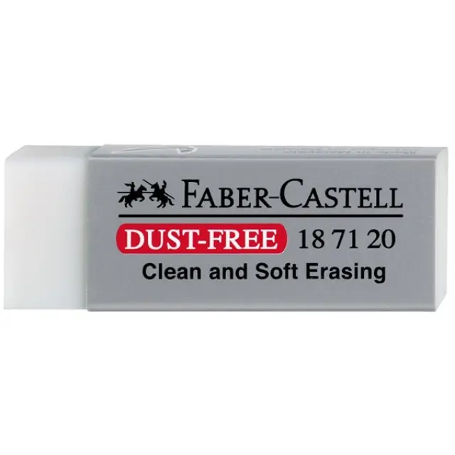 Γομολάστιχα Faber Castell Dust-Free White 187120