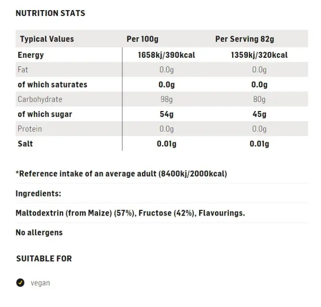 Science in Sport Beta Fuel Powder Orange, 82 g 2