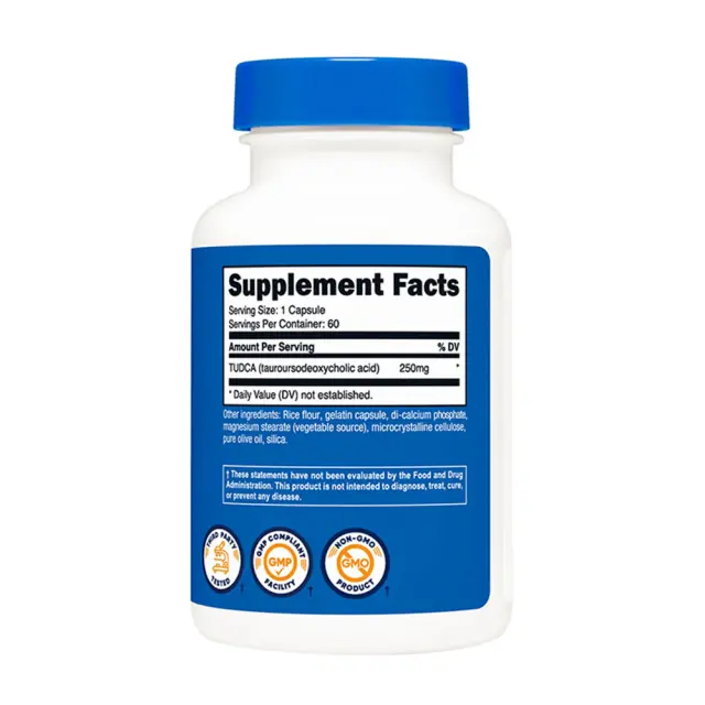 Nutricost Tudca 250 mg 60 Capsules 2
