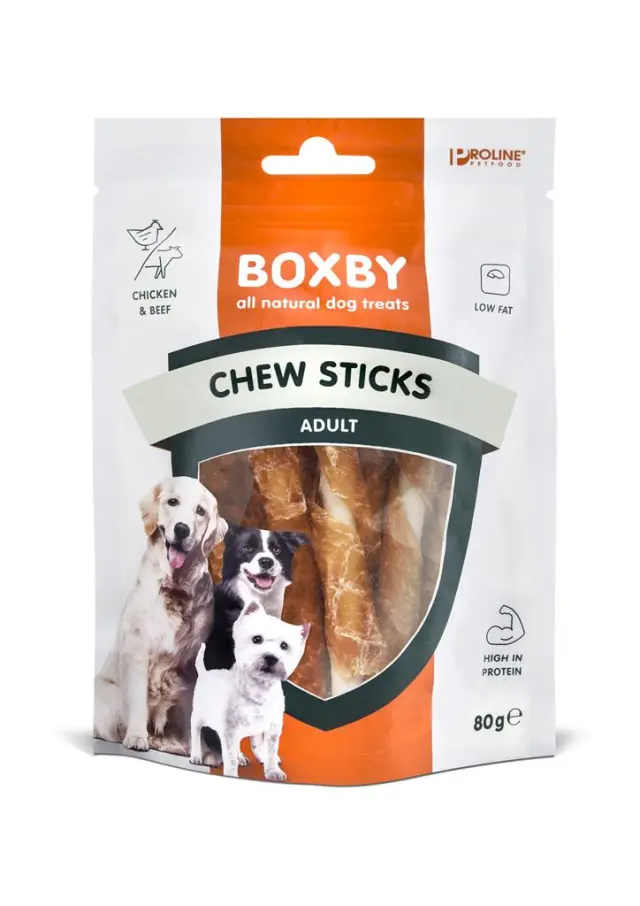 Boxby - Chew Sticks w-Chicken - PL10897 - Pet Supplies