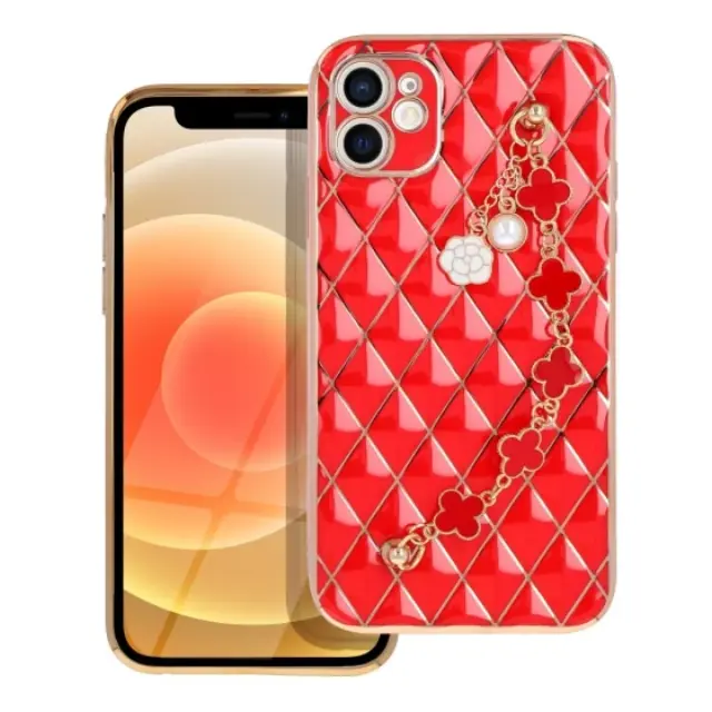 Θήκη Glamour Red για (iPhone 12 / 12 Pro)