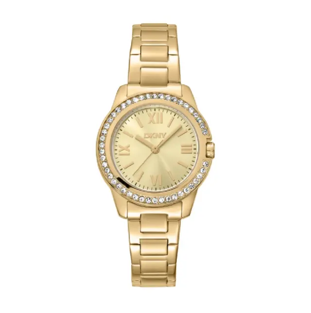 DKNY Evening Women's Watch Gold Stainless Steel Bracelet DK1L105M0055