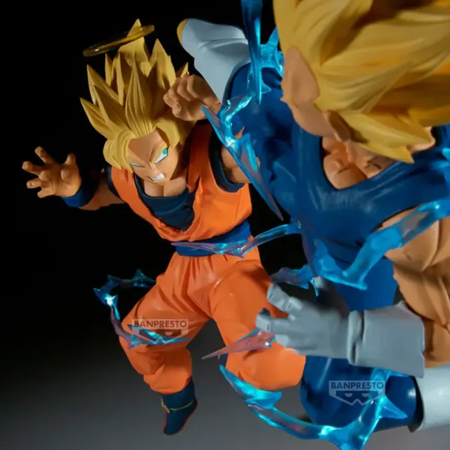 Banpresto Dragon Ball Z Match Makers Son Goku Super Saiyan 2 VS Majin Vegeta Συλλεκτική Φιγούρα 15cm 3