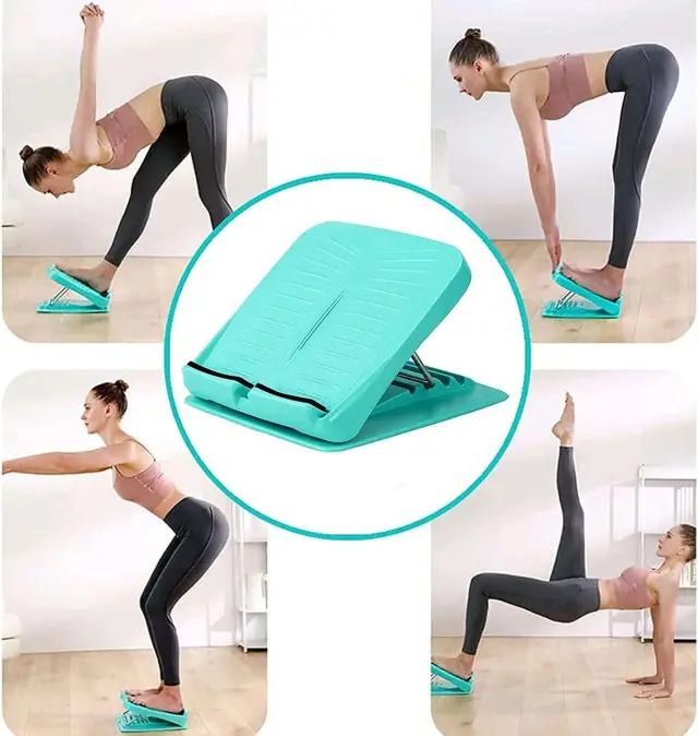 Σανίδα stepper εκγύμνασης streching για γάμπες με κλίση- fitness lacing board
