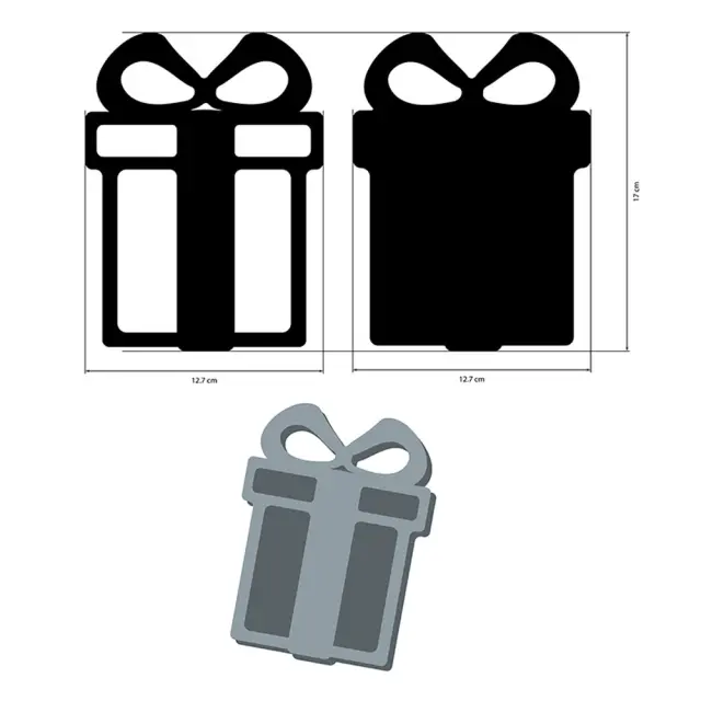 Διακοσμητικά σχέδια MDF, Stamperia, Candy Christmas, Δώρο 2