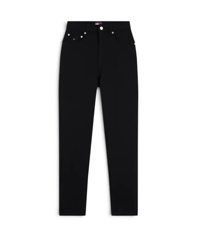 Tommy Hilfiger - Γυναικείο Jean High Rise Mom Tapered Fit DW0DW23569-1BZ Μαύρο