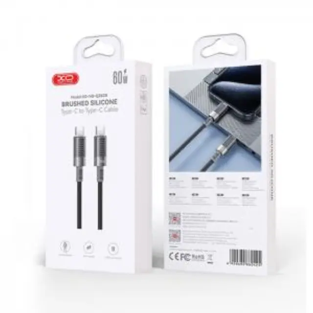 Καλώδιο USB High-Speed Type-C αρσ. - Type-C αρσ., 1.00m σε μαύρο χρώμα 3
