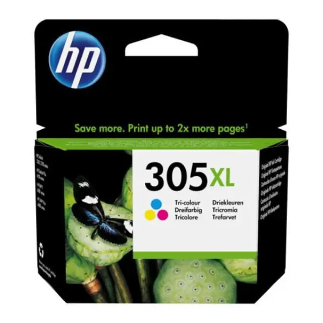 HP 305XL Μελάνι Εκτυπωτή InkJet Πολλαπλό (Color) (3YM63AE)
