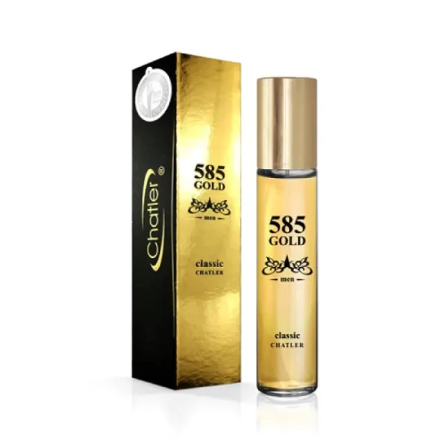 Ανδρικό Άρωμα Chatler 585 Gold Classic Men Eau De Parfum, 30ml