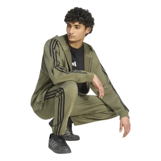 Adidas M 3S FL FZ HD Ανδρικό Φούτερ KY4142 - XL 3