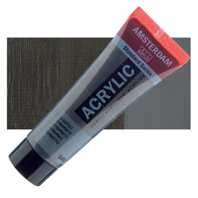 Ακρυλικό Talens Amsterdam 840 Graphite - 20ml