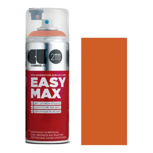 Spray Easy Max 831 Orange 400ml Ral2010