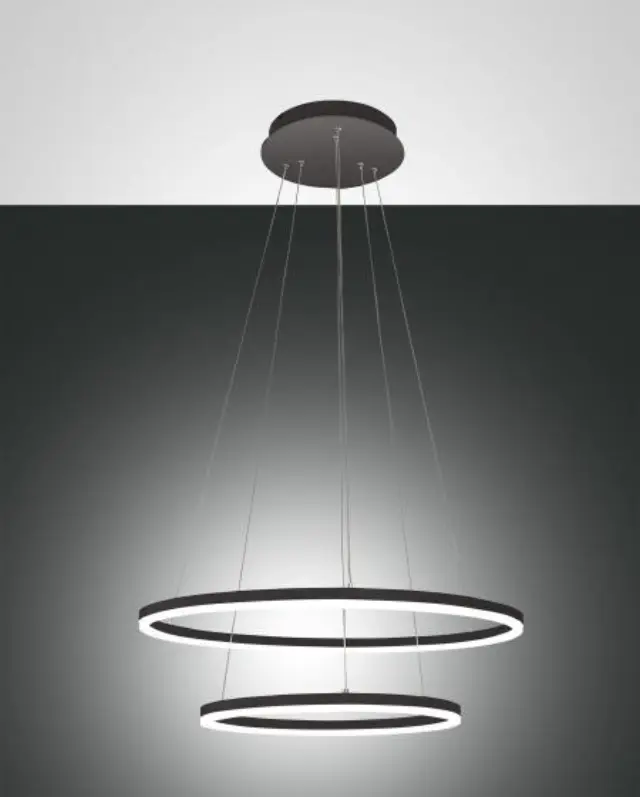 Giotto 3508-45 φωτιστικό κρεμαστό Μαύρο