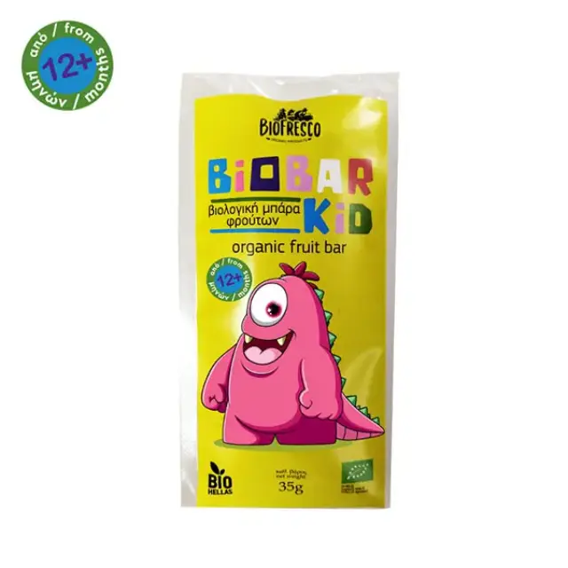 Biofresco Biobar Kid Μπάρα Με Φρούτα 35gr