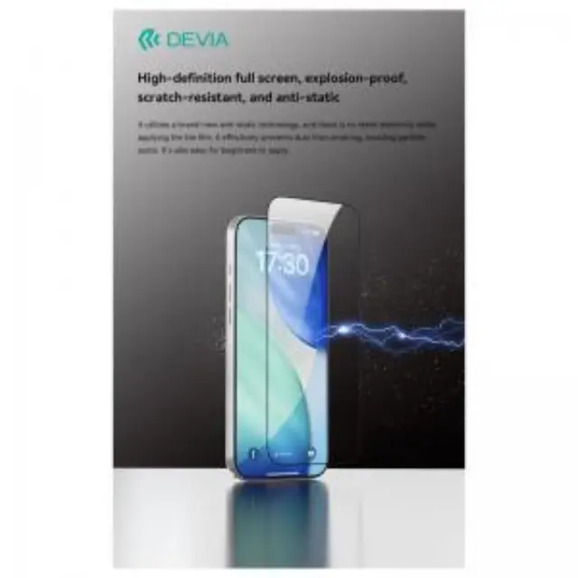 Tempered Glass Full Face HD Devia Apple iPhone 18 Pro Max/ 17 Pro Max με Βοηθητικό Εργαλείο Van Μαύρο (1 τεμ.) N69879 3