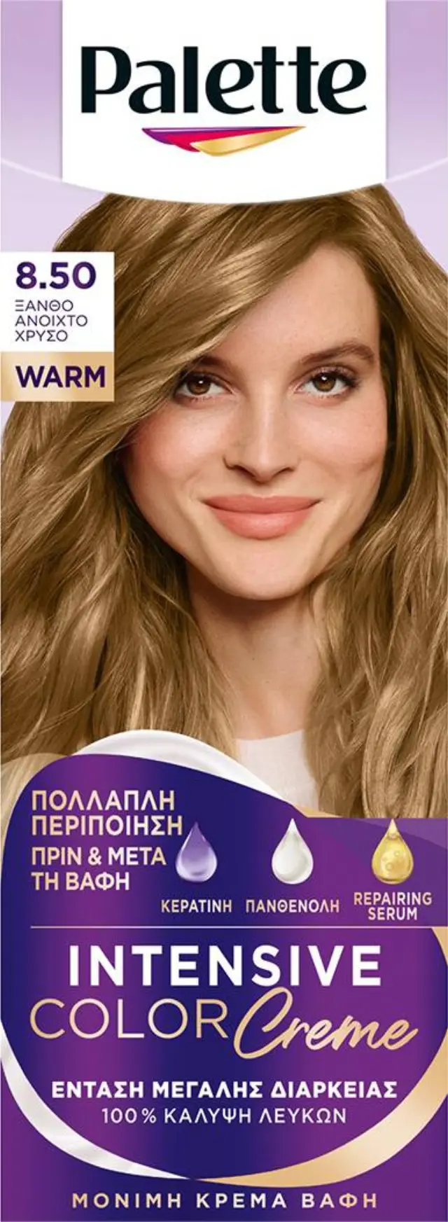 Schwarzkopf Palette Semi-Set Ημιμόνιμη Βαφή Μαλλιών 50ml - 8.50