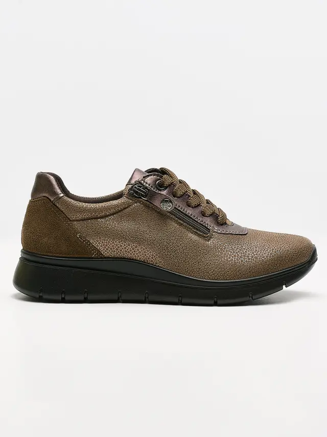 Imac Sneakers Γυναικείο HT/Δέρμα Nubuck Μπεζ IMA/656160 SINT.P/TAUPE 3