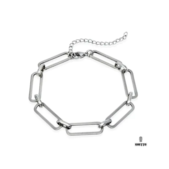 Ghetto Stainless Steel Link Chain Bracelet