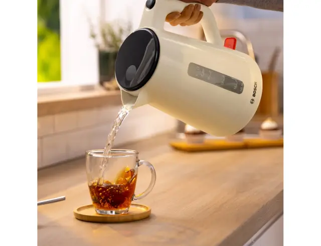 Βραστήρας Bosch MyMoment TWK1M127 με χωρητικότητα 1.7L και ισχύ 2400W - Beige TWK1M127 2