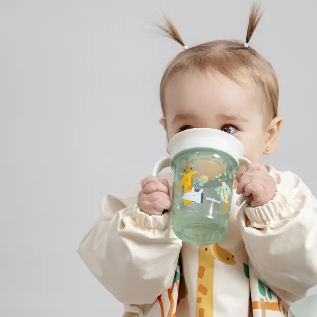 MINILAND ΠΑΙΔΙΚΟ ΠΟΤΗΡΑΚΙ 360 SIPPY CUP JUNGLE 270 ML 2