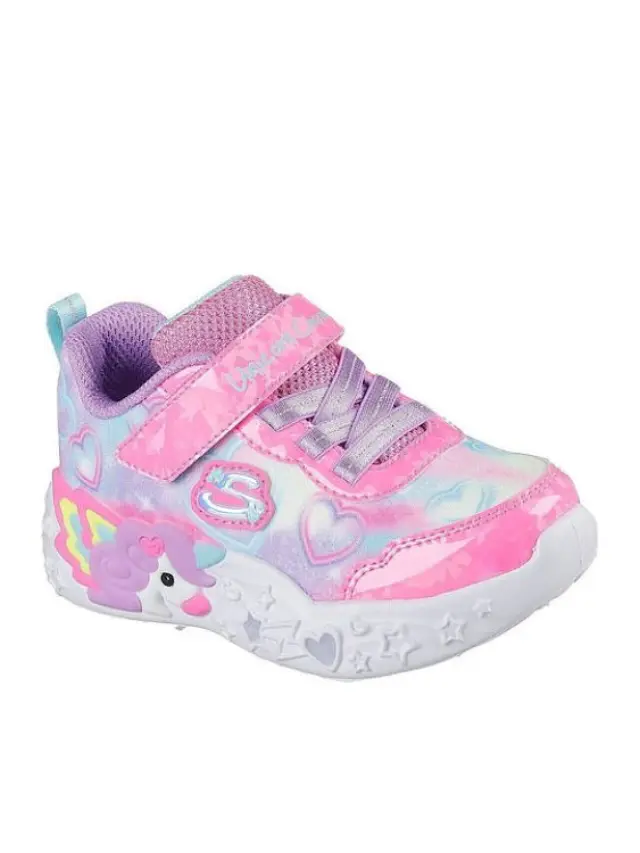 Βρεφικά Παπούτσια Skechers Unicorn Charmer για Κορίτσια Pink (Μεγέθη 21,5-26,5) ΡΟΖ 2