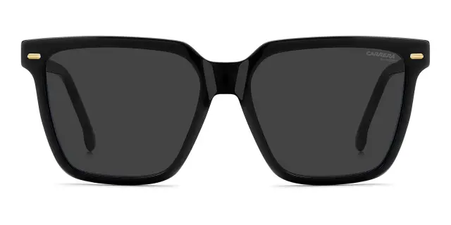 Carrera Unisex Γυαλιά Ηλίου με Μαύρο Κοκκάλινο Σκελετό και Μαύρο Φακό 3069/S 807/IR 3