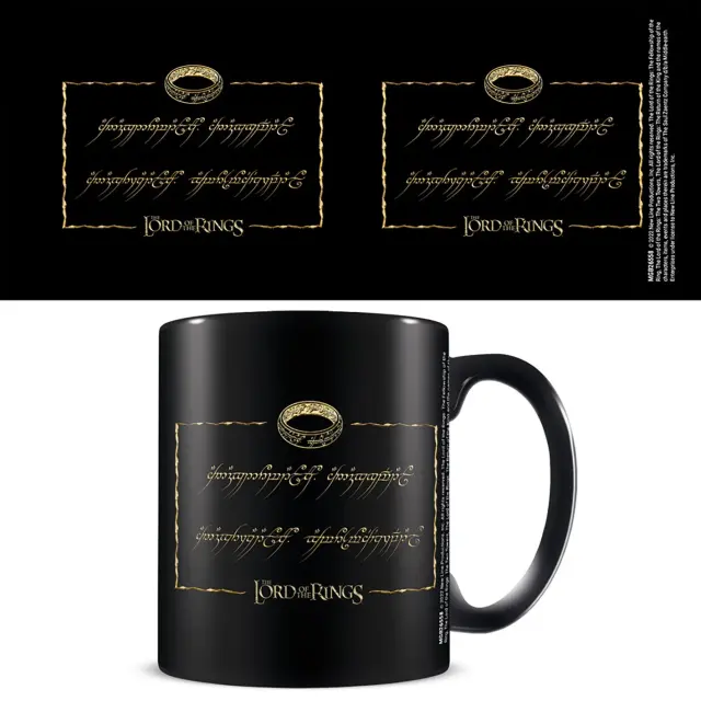 Κούπα κεραμική THE LORD OF THE RINGS - One Ring - Black Pod Mug 325ml MGB26558