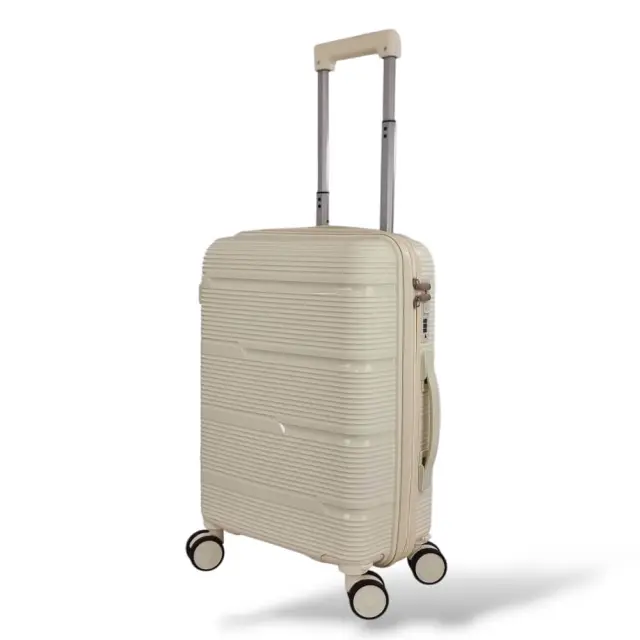 Σκληρή Βαλίτσα Καμπίνας Πολυπροπυλένιο PLAYFULBAGS BK0167 (55x38x20) 38lt - Κάμελ 2