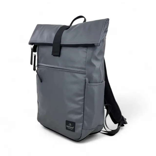 Αδιάβροχο Σακίδιο Πλάτης Diplomat Brooklyn BR306 – 15lt (43x28x14 cm) με Θήκη Laptop 15,6" - Μαύρο 2