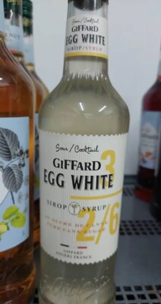 GIFFARD SYRUP EGG WHITE 700ml