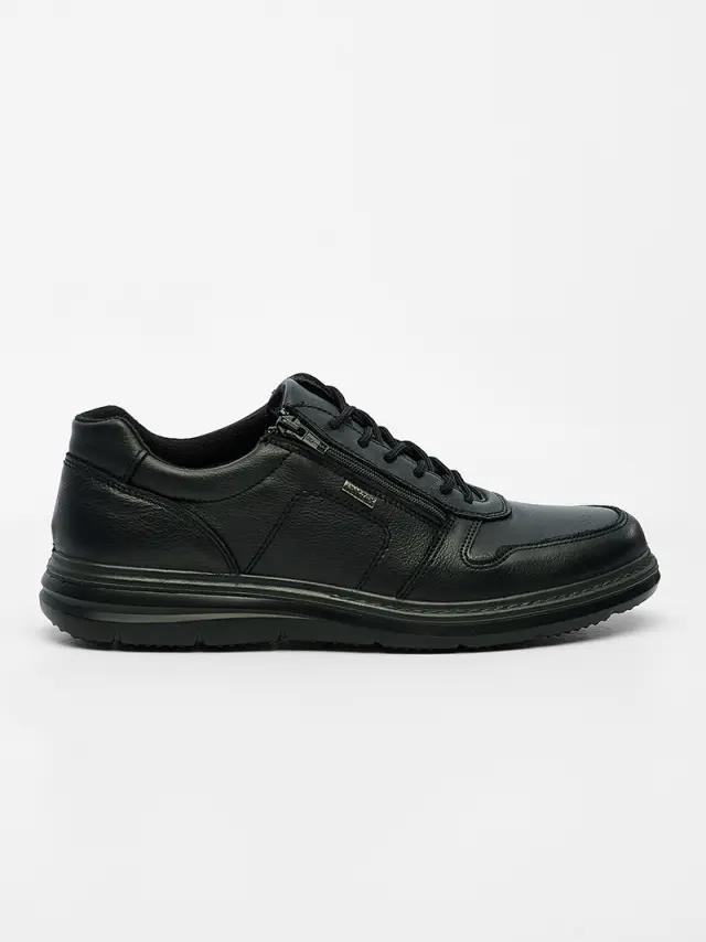 Imac Sneakers Ανδρικό δέρμα Μαύρο IMA/851328 NERO 2